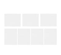 ARTSEWPLY Lot de 7 Feuilles de Maille Plastique pour Yeux de Masques 335 X 26 CM Blanc Maille Vierge pour Loisirs Créatifs Confection de Masques Cosplay et Costumes Fourniture