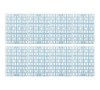 ARTSEWPLY Lot de 8 Tapis de Sol pour Cage à Lapin en Mousse Souple, Couleur Bleu Ciel, Coussinets Protecteurs pour Pattes, Adaptés aux Petits Animaux et Cages Modulables, Facile à Nettoyer