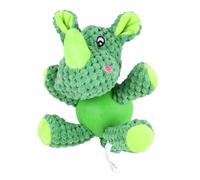 ARTSEWPLY Mâcher pour Chien Peluche Rhino avec Éducatif Ennui et Stress Interactif pour Animaux Aide Dentition et Au Dressage