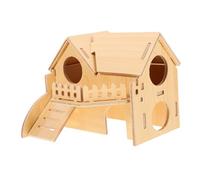 ARTSEWPLY Maison pour Hamster et Cobaye Cachette Naturelle Tunnel pour Exercice et Amusement des Petits Rongeurs Accessoire Pet-Friendly pour Habitat Sécurisé