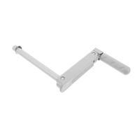 ARTSEWPLY Manivelle de Réglage Pliable pour Lit Médicalisé Blanc, Poignée Amovible pour Ajusteur de Hauteur, Pièce de Rechange Compatible pour Soins Infirmiers en Établissement et Usage