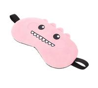 ARTSEWPLY Masque De Sommeil Yeux Réglable En Tissu Léger Rose Motif Dinosaure, Masque Opaque Anti-lumière Complet, Confort Pour Voyage, Bureau Et Sieste, Unisexe