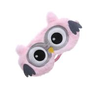 ARTSEWPLY Masque Yeux Garçon Et Filles Bandeau Thème Du Hibou, Peluche Douce, Léger Et Confortable, Taille Unique Élastique, Pour Dormir, Méditer, Voyager, Cache-œil Amusant Pour Garçon Et Filles