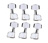 ARTSEWPLY Mécaniques de Guitare Lr Chrome A Jeu de Chevilles Daccordage pour Guitares Acoustiques et Électriques Compatibles Banjo Accordeurs Fiables et Précis