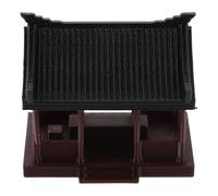 ARTSEWPLY Miniature Pavillon Chinois pour Bonsaï Décoration Zen Maison Miniature Ornement Asiatique pour Jardin Aquarium et Terrarium Modèle Culturel Artistique Relaxant
