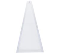 ARTSEWPLY Moule à Bougie Pyramide Plastique pour DIY Accessoire Créatif Moule Géométrique Solide pour Décoration Maison et Loisirs Créatifs