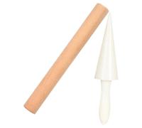 ARTSEWPLY Moule à cônes de cuisson en bois avec finition lisse - Pour préparation de desserts DIY et pâtisseries - Adapté aux cuisines familiales et salons de thé