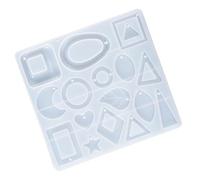 ARTSEWPLY Moule Silicone DIY pour Pendentif et Boucle Oreille Moule à Bijoux Suspendus et Réutilisable pour Résine Époxy Création Personnalisée
