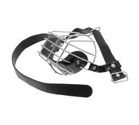 ARTSEWPLY Muselière Acier Inoxydable Réglable pour Chien Moyen Morsure Empêchant Aboiements et Mastication Confortable et Sécurisée pour Entraînement et Promenade