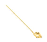 ARTSEWPLY Outil Professionnel de Tirage pour Cigares en Métal Doré, Aiguille de Perforation pour Amélioration du Flux D'air, Accessoire Précis pour Débouchage et Utilisation en Fumage,