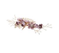 ARTSEWPLY Peigne Mariage Élégant Épingle Cheveux Mariage et Confortable Accessoires Cheveux Mariée et Demoiselles Fleur Perlée Décorative Coiffure Nuptiale Unique