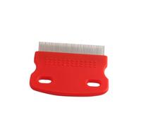 ARTSEWPLY Peigne Puces Inox pour Animaux Peigne Démêlant Fin Acier Inoxydable Outil de Toilettage Confortable pour Chien et Chat Nettoyage Naturel sans Produits Chimiques