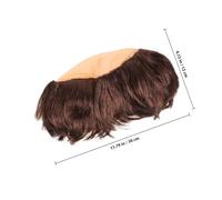 ARTSEWPLY Perruque De Moine Chauve Pour Cosplay Fête Halloween Accessoire Drôle Pour Homme Adulte