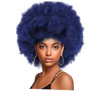 ARTSEWPLY Perruques Synthétiques Bou s Africaines Pour Femmes Noires Perruques D'Halloween Pour Femmes Bou s Courtes Et Moelleuses