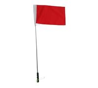 ARTSEWPLY Petit Drapeau de Guide Portable avec Mât et Drapeau de Sécurité pour Sorties Scolaires et Activités Extérieures des Garçon Fille Couleur Vive pour Identification Facile