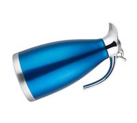 ARTSEWPLY Pichet Inox Bleu Pot Sous Vide Double Paroi Sans Odeur Fuite pour Café Thé et Boissons Chaudes