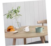 ARTSEWPLY Pichet Verre Transparent pour Lait et Crème Petit Contenant Polyvalent pour Café Miel Yaourt Facile à Nettoyer et Conserver