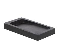 ARTSEWPLY Pierre à Encre Chinoise Rectangulaire 10 Cm pour Calligraphie et Peinture au Pinceau Pierre à Broyer L'encre en Naturelle Brute Outil Pratique pour Étudiants et Amateurs D'art
