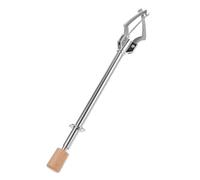 ARTSEWPLY Pince Alimentaire Multifonction Acier Inoxydable Triangulaire Pince à Glace Antidérapante Pour Barbecue Cuisine Et Buffet Prise Confortable