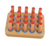 ARTSEWPLY Planche Rééducation Bois pour Renforcement des Doigts Outil de Réhabilitation Main et Coordination Œil Main Exerciseur Doigts et Poignet pour Patients et Musiciens