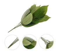 ARTSEWPLY Plante Artificielle Verte Faux Feuillage Décoratif pour Arrangement Floral Matériau sans Entretien pour Maison Bureau Jardin