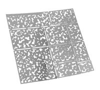 ARTSEWPLY Pochoirs de Camouflage en Acier Inoxydable, Pochoirs Évidés Ronds Multicolores, Modèle de Pulvérisation pour Bricolage et Loisirs Créatifs, Outil Léger et Portable pour Décoration