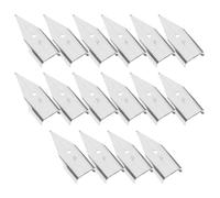 ARTSEWPLY Pointes de Stylo-plume en Acier 0,5 Mm, Lot de 20 Plumage Universelles pour Calligraphie et Écriture, Recharges Robustes pour Stylos D’étudiants et Artistes, Accessoires Dessin