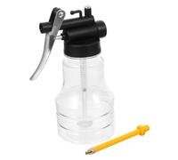 ARTSEWPLY Pompe à Huile Manuelle 250ml Tuyau Réglable et Bec de Précision Graisseur Transparent Anti-Fuite Lubrification Automobile, Entretien Mécanique et Usages Polyvalents