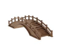 ARTSEWPLY Pont Miniature en Bois 20x5x5cm Style Ancien pour Micro Paysage Zen Et Décoration De Jardin Miniature pour Architecture De Paysage Sec
