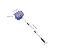 ARTSEWPLY Portable Telescopic Table Tennis Ball Picker Lightweight Expandable Collector with Aluminum Handle for Indoor and Outdoor Use