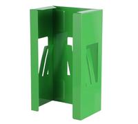 ARTSEWPLY Porte Boîte à Mouchoirs Magnétique Mural Vert, Support de Rangement pour Boîte à Moufles Latex, Distributeur Mural pour Atelier, Garage et Laboratoire, Fixation Magnétique
