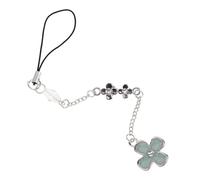 ARTSEWPLY Porte-clés Trèfle Décoratif Pour Téléphone Breloque De Téléphone Trèfle Portable Pendentif Téléphonique Accessoire Symbole De Chance