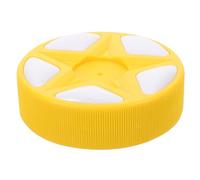 ARTSEWPLY Puck de Hockey Jaune pour Entraînement Intérieur et Extérieur Aux pour Roller Glace et Terrain Visibilité Améliorée pour Adultes