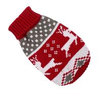 ARTSEWPLY Pull de Noël pour Chien et Chat Épais et Chaud Tricot Doux et Confortable Vêtement Hiver Thermique pour Petits Animaux Pull Citrouille Adorable pour Fêtes et Photo