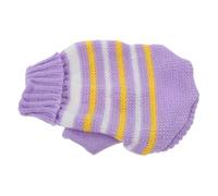 ARTSEWPLY Pulls Hiver Chauds Tricot pour Chiens et Chats avec Col Rabattu et Motifs Cœur Adaptés pour Petits Chiots et Chatons de Toutes