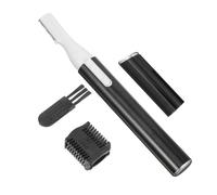 ARTSEWPLY Rasoir à Sourcils Électrique Multifonction Noir Épilateur Visage Tondeuse Femmes Poils Fins Soins Personnels Compact