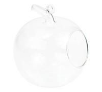 ARTSEWPLY Récipient Forme De Pomme Terrarium Verre Bouteille Transparente pour Micro Paysage Contenant pour Plantes DIY