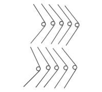 ARTSEWPLY Ressorts De Rechange pour Sécateurs à Main 10 Pièces Petite Taille Acier Au Manganèse Jardinage Coupe Précision Remplacement Compact Printemps pour Cisailles à Gazon