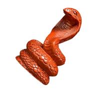 ARTSEWPLY Sculpture Serpent Massif Sculptée Main Figurine Zodiac Chinoise Décor Bureau Maison Animal Mignon pour Feng Shui et Espace de Travail Élégant