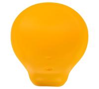 ARTSEWPLY Siège de Balançoire en Plastique Résistant Coussin Jaune pour Garçon et Filles Pièce de Rechange pour Jeux D’Extérieur Adapté aux Parcs et Aires de Jeux Installation Facile