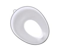 ARTSEWPLY Siège De Toilette Pour Garçon Et Filles Et Tout-petits Blanc Antidérapant Ergonomique En Plastique Léger, Apprentissage Propreté Sécurisé Pour Bébé, Usage Domestique, Un Siège Pratique