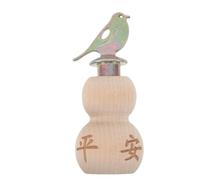 ARTSEWPLY Sifflet à Oiseaux en Bois Naturel de Calebasse, Sifflement Réaliste de Fauvette, Éducatif et Interactif pour Garçon et Filles, Outil Portable pour Imitation et Dressage en Plein