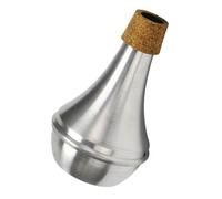 ARTSEWPLY Sourdine Droite Aluminium et Liège pour Trompette Accessoire de Pratique Silencieuse à Domicile Installation Facile Compatible avec Instruments à Vent