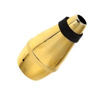 ARTSEWPLY Sourdine Trompette Légère Plastique Doré Silencieux Pratique Accessoire Musique Facile à Utiliser
