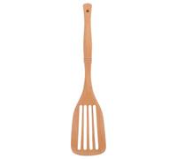 ARTSEWPLY Spatule en Bois Antiadhésive Cuisine Manche Rond Ergonomique Résistante à la Chaleur Ustensile Polyvalent pour Poêles et Wok Outil de Cuisson Pratique et Solide
