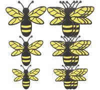 ARTSEWPLY Stickers Muraux Abeilles Décoratives Double Couche DIY de Gommettes Réalistes pour Maison Bureau Fêtes et Artisanat