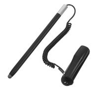 ARTSEWPLY Stylet en Aluminium avec Pointe Souple Rétractable Capacitif et Porte-Stylo pour Tableau de Bord de Voiture et Tablette Tactile