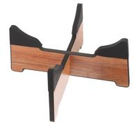 ARTSEWPLY Support en Bois Naturel pour Tambour à Langue - Support Professionnel Pliable Coussinet Antidérapant, Cadre Robuste pour Handpan et Percussions, Exposition et Jeu en Concert