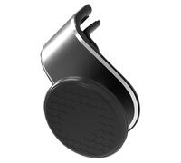 ARTSEWPLY Support Magnétique Téléphone Voiture Type Porte Téléphone Mobile Silicone et Métal Design Simple Installation Facile Support Rotatif pour Conduite Sûre Noir