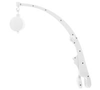 ARTSEWPLY Support Mobile Berceau Ajustable avec Mobile Musical Rotatif et Pied Pliable pour Lit Garçon Fille Traditionnel et Convertible Suspendu Éveil Sensoriel